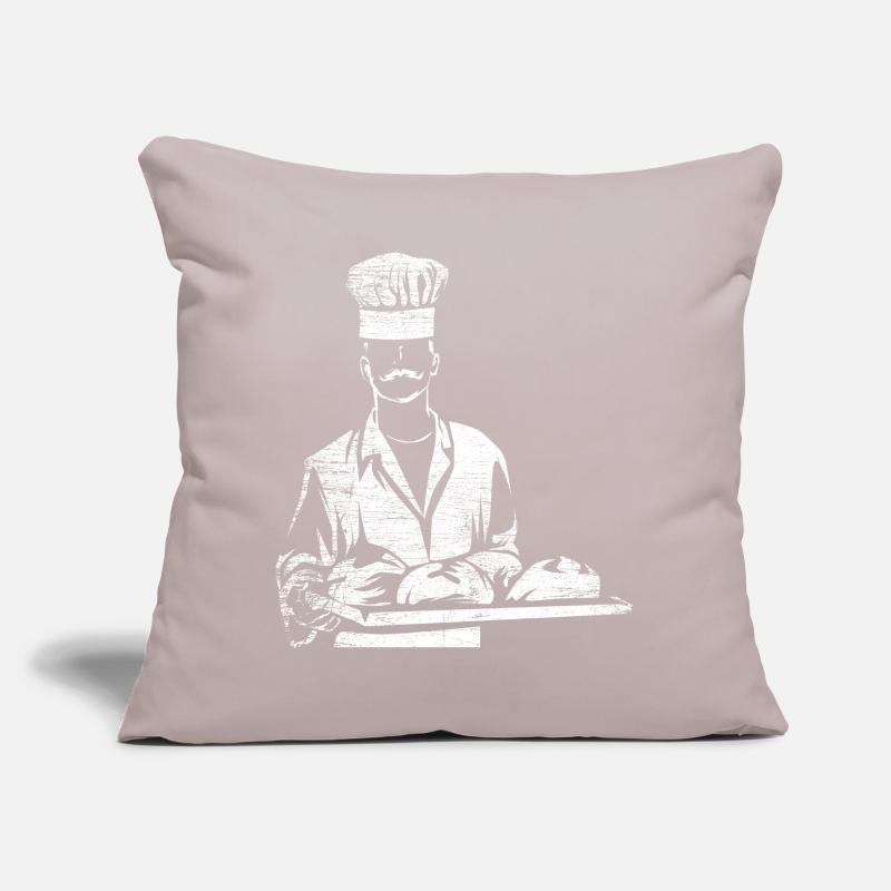 Bäcker Backen Sofakissen mit Füllung 45 x 45 cm