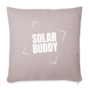 Solar Buddy - Sofakissen mit Füllung 45 x 45 cm - helles Taupe - Vorne
