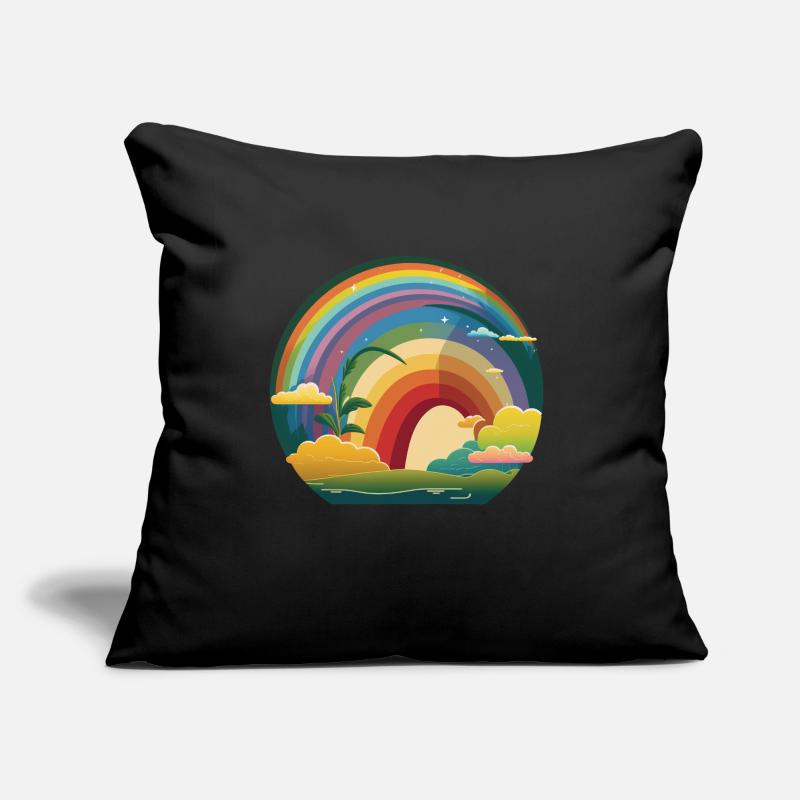 RAINBOW Sofakissen mit Füllung 45 x 45 cm
