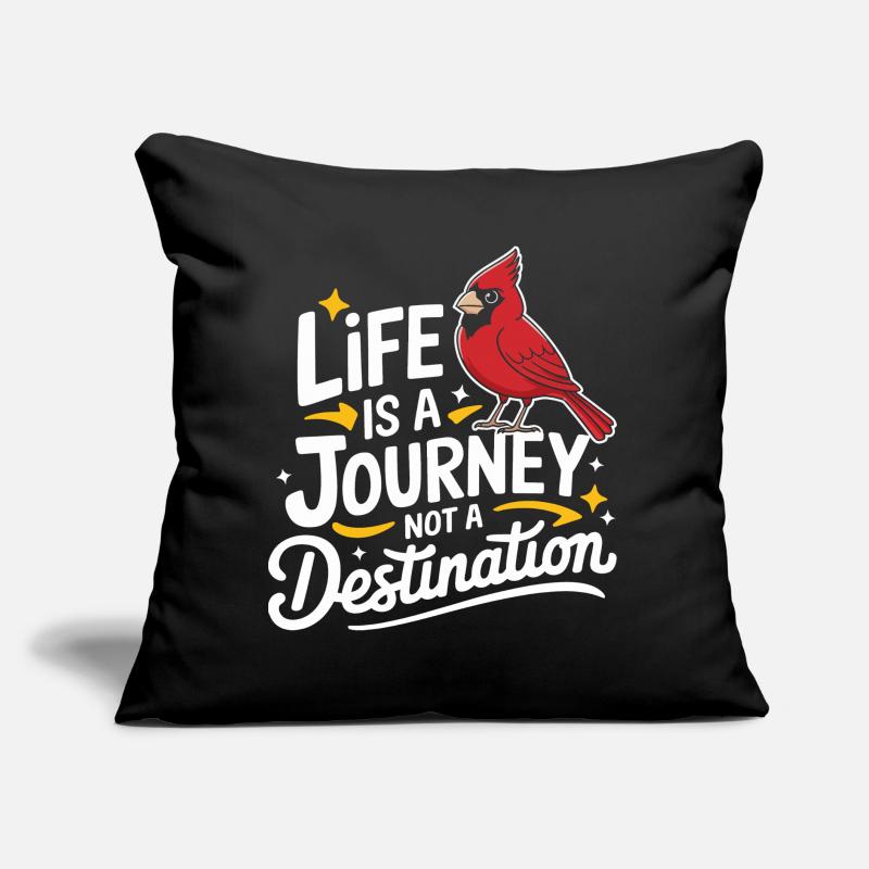 Cardinal Red Cardinal Vogel Red Cardinal Sofa pillow with filling 45cm x 45cm