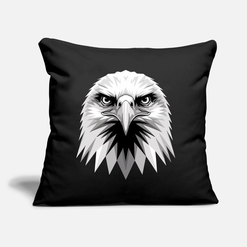 Aigle Pygargue à tête blanche Aigle royal Pygargue à queue blanche Coussin et housse de 45 x 45 cm