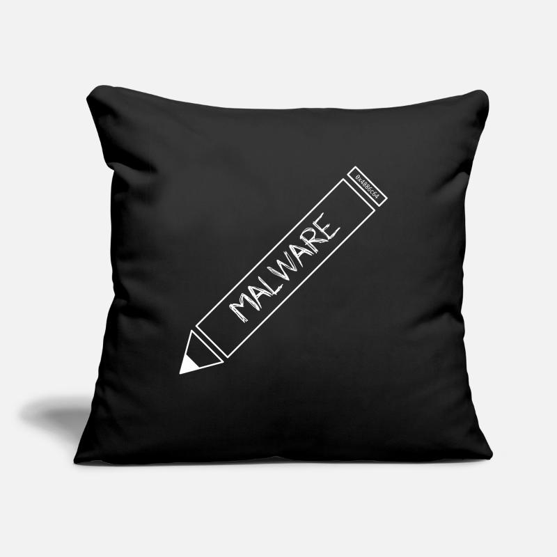 Malware Nerd Computer T-Shirt Coussin et housse de 45 x 45 cm