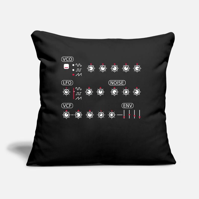 Potentiomètres de synthétiseur LFO VCO VCF Noise EPS Control Coussin et housse de 45 x 45 cm