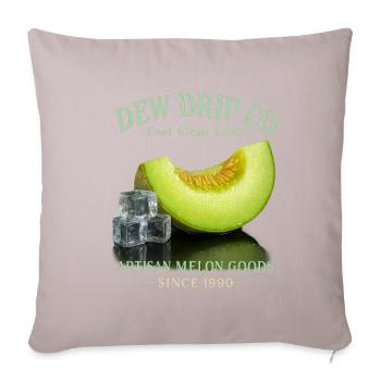Melon Fruit Summer Holiday Lemonade - Sofa pillow with filling 45cm x 45cm - light taupe - Front