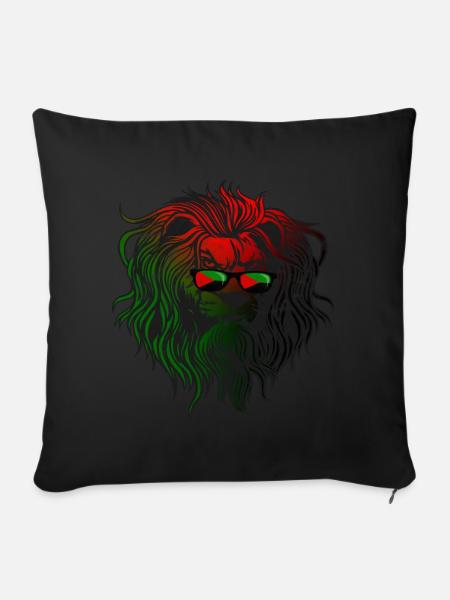 Martinique - Sofakissen mit Füllung 45 x 45 cm - Schwarz