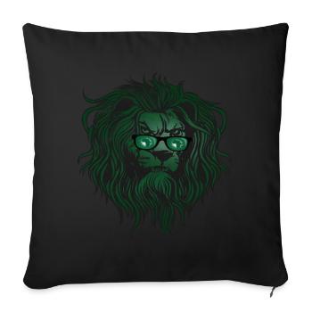 Afrikanische Union - Sofakissen mit Füllung 45 x 45 cm - Schwarz - Vorne