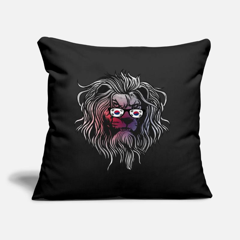 Corée du Sud Coussin et housse de 45 x 45 cm