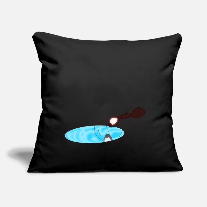 Fourmi Coussin et housse de 45 x 45 cm
