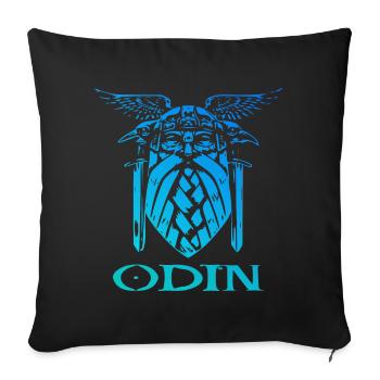Odin Viking Valhalla - Sofa pillow with filling 45cm x 45cm - black - Front