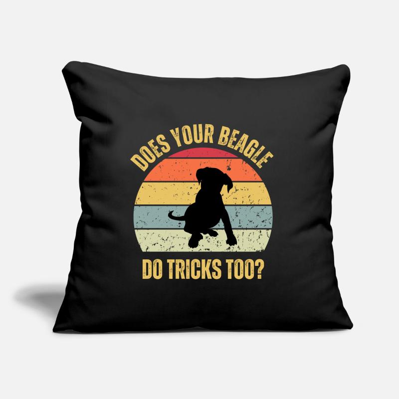 Does Your Beagle Do Tricks Too Sofa pillow with filling 45cm x 45cm