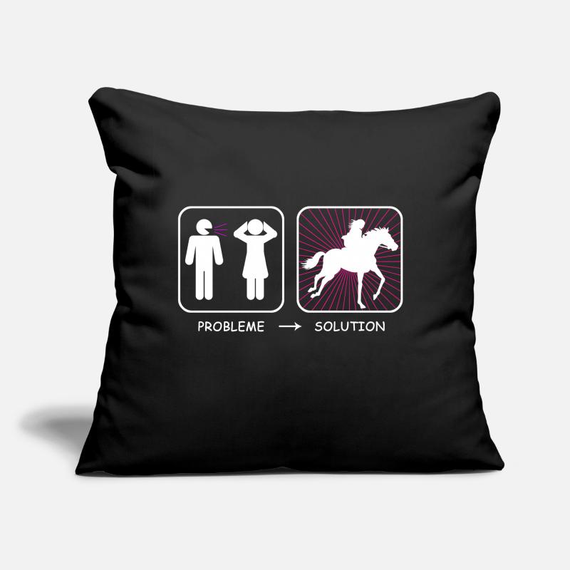 Problème? Solution Coussin et housse de 45 x 45 cm