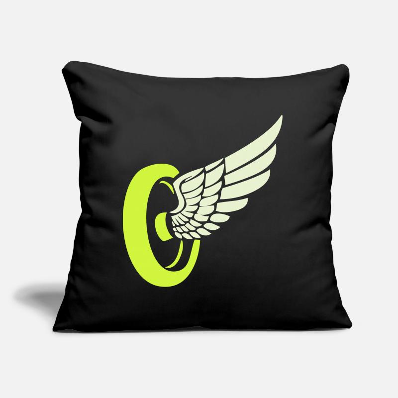 Aile de roue Coussin et housse de 45 x 45 cm