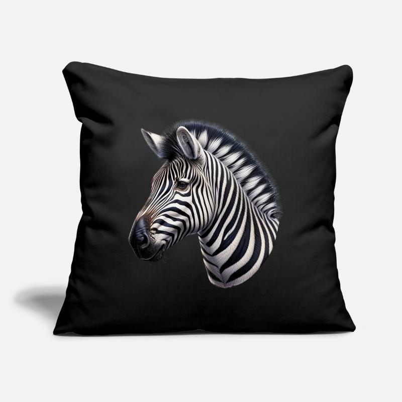 Zebra Sofakissen mit Füllung 45 x 45 cm