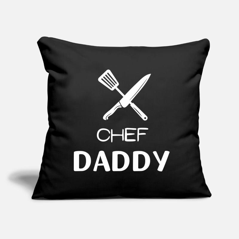 Chef Daddy Coussin et housse de 45 x 45 cm