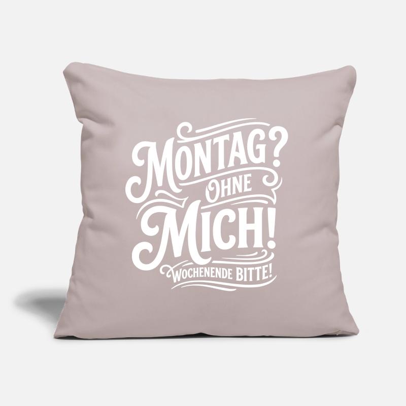 Monday Without Me – Weekend Sofa pillow with filling 45cm x 45cm