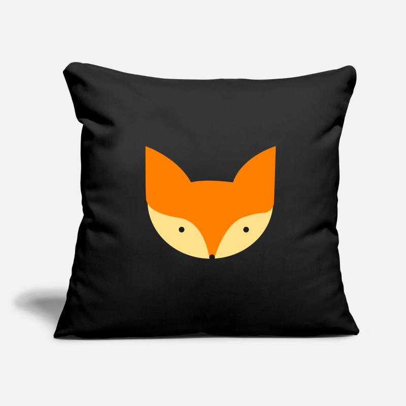 Fuchs Sofakissen mit Füllung 45 x 45 cm