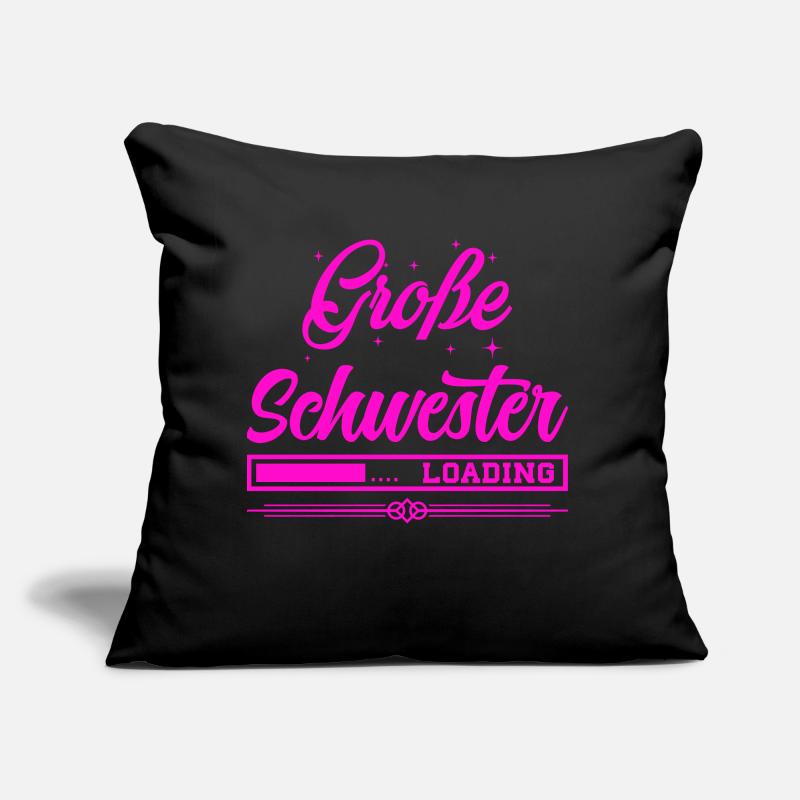 große schwester loading Sofakissen mit Füllung 45 x 45 cm