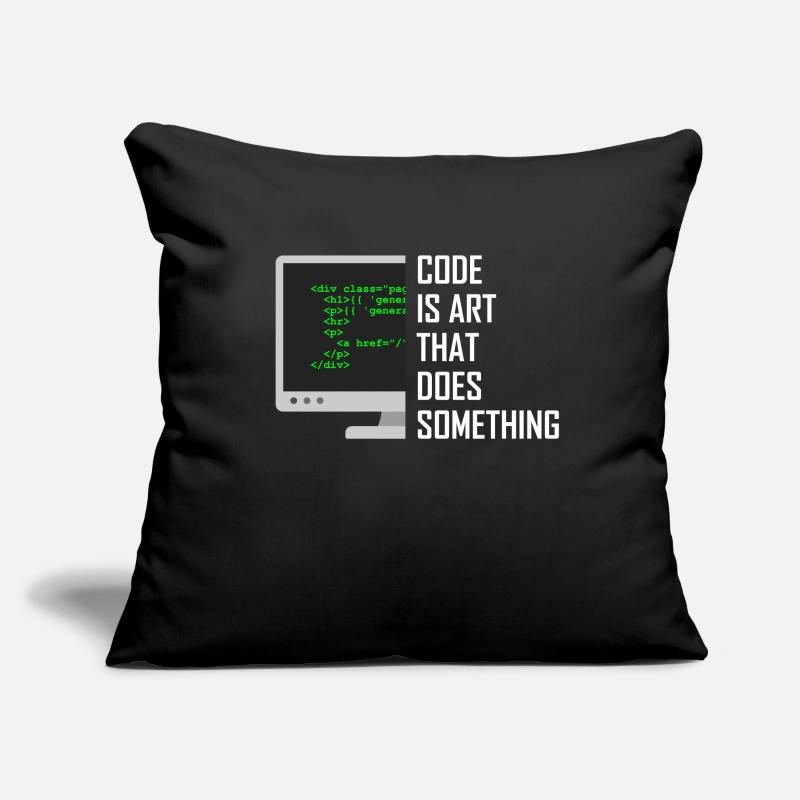Informatiker Informatik Programmierer Geschenk Sofakissen mit Füllung 45 x 45 cm
