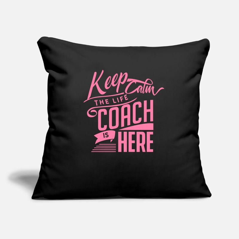 Trainer Life Coach Coaching Life coaching Sofa pillow with filling 45cm x 45cm