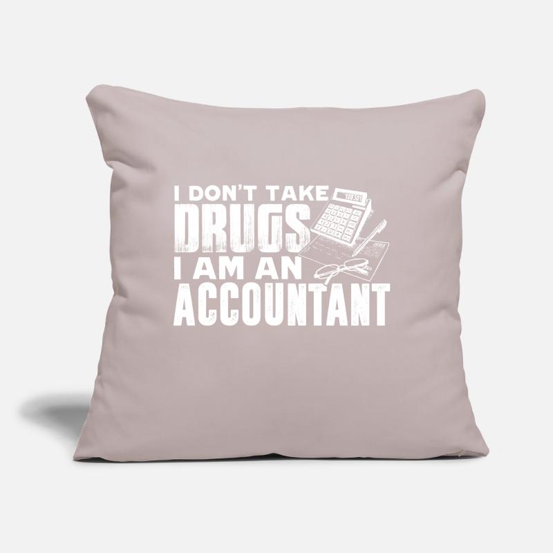 Comptable, je suis comptable Coussin et housse de 45 x 45 cm