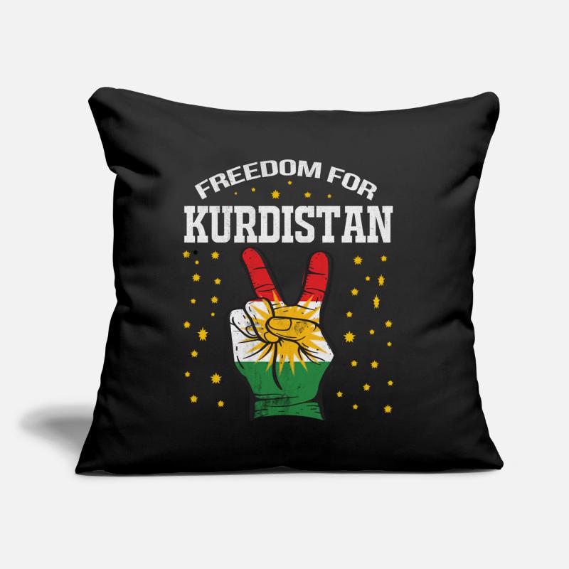 Kurdistan Kurds Kurds gift azadi rojava iraq Sofa pillow with filling 45cm x 45cm