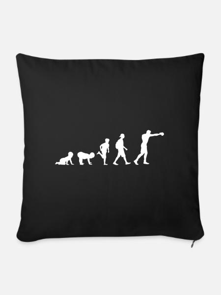 Evolution Boxen - Sofakissen mit Füllung 45 x 45 cm - Schwarz