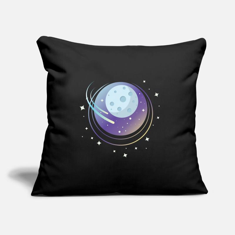 Conception de la comète Coussin et housse de 45 x 45 cm