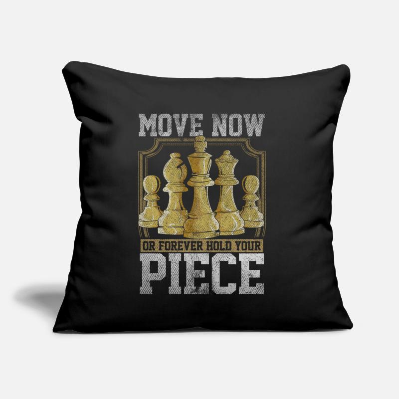 Chess chess board board game Chess Sofa pillow with filling 45cm x 45cm