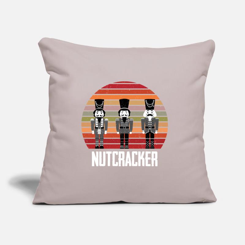 Nutcracker gift for Nutcracker squad friends Sofa pillow with filling 45cm x 45cm