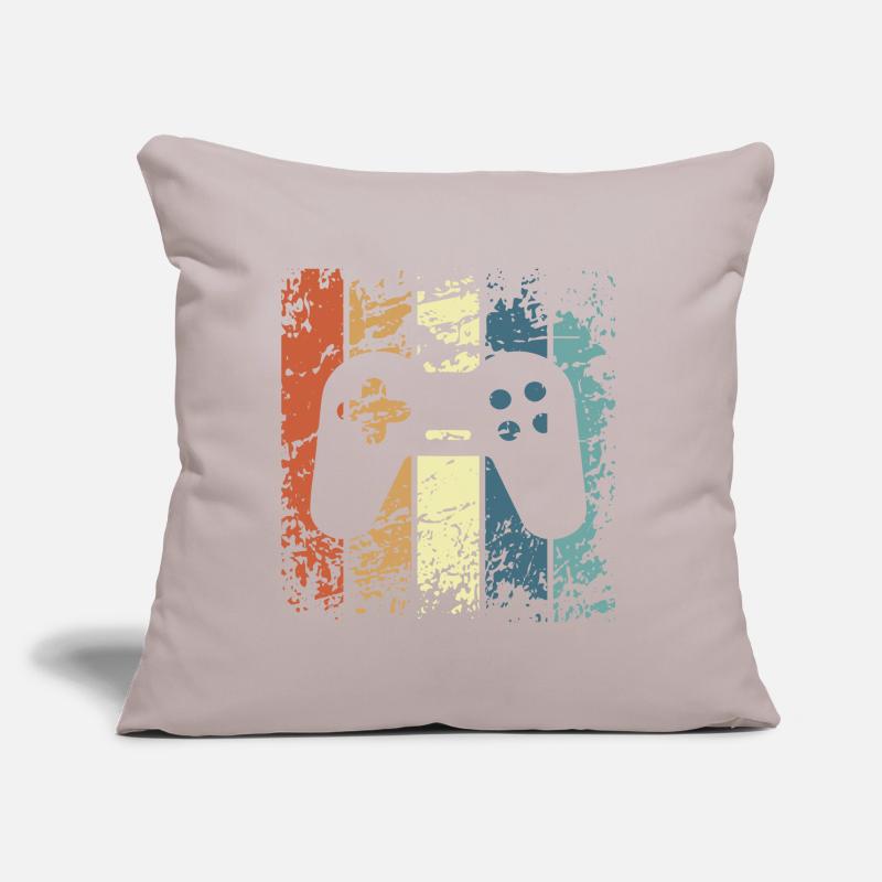 Game console controller retro vintage gift Sofa pillow with filling 45cm x 45cm