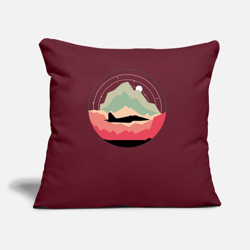 Conception de jet unique de jet Coussin et housse de 45 x 45 cm