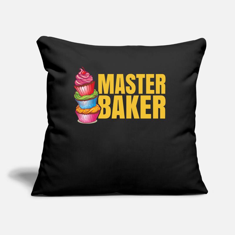 Master baker - baker baker cupcake Soffkudde med stoppning 45 x 45 cm