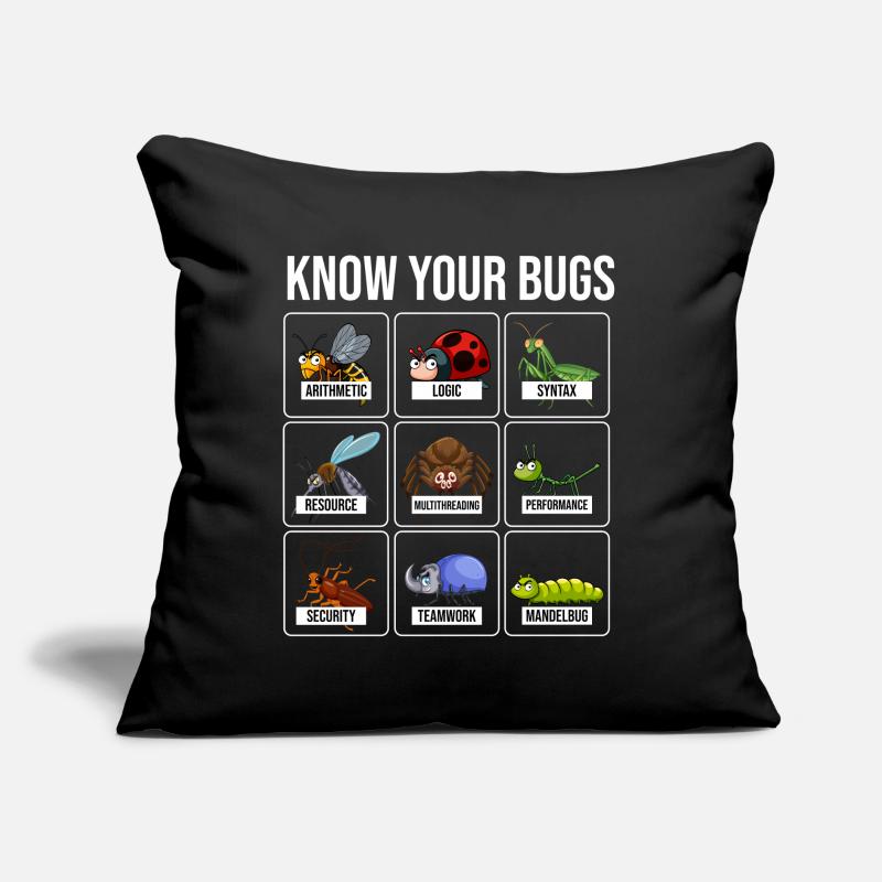 Got A New Error Progress Programmers Coding Sofa pillow with filling 45cm x 45cm