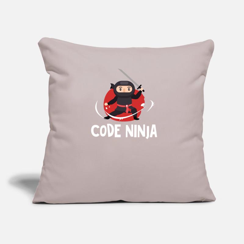 Code ninja programming Sofa pillow with filling 45cm x 45cm