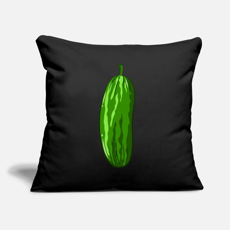 concombre Coussin et housse de 45 x 45 cm