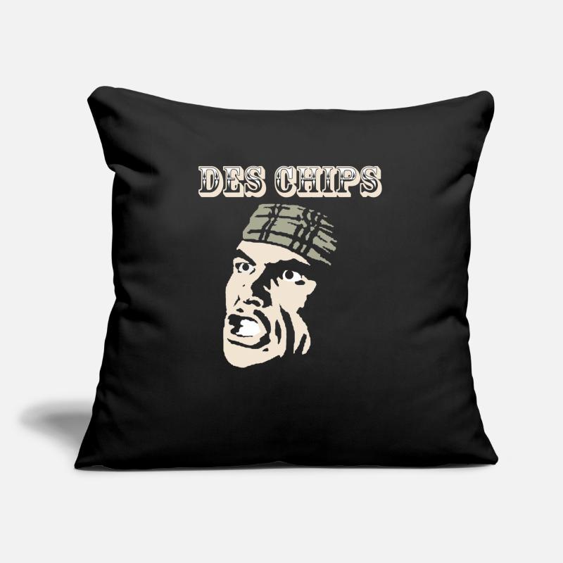 Chips Sofakissen mit Füllung 45 x 45 cm
