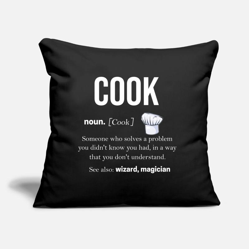 Cuisson Coussin et housse de 45 x 45 cm