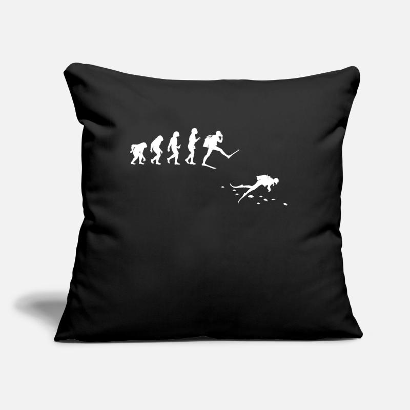 Plongée Évolution Plongée Plongée Coussin et housse de 45 x 45 cm