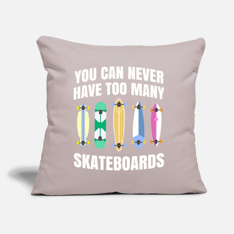 skateboard Sofa pillow with filling 45cm x 45cm