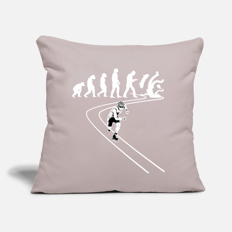 Inline-Skating Rollerskater Inline-Skater Sofakissen mit Füllung 45 x 45 cm