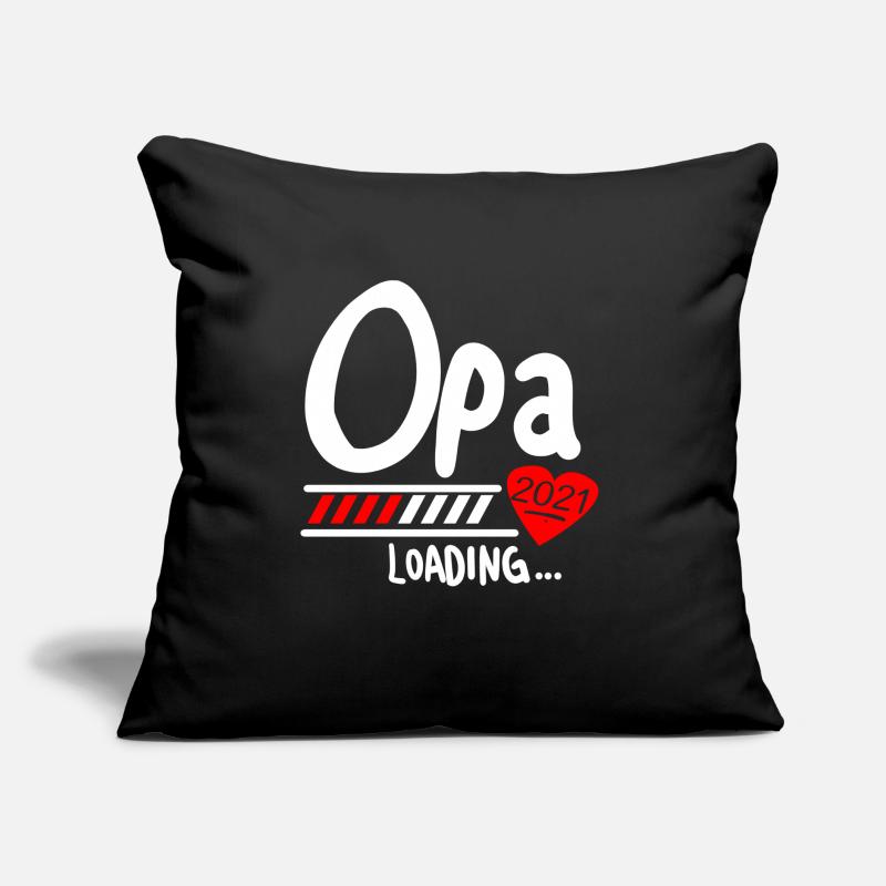 Opa Loading 2021 Sofakissen mit Füllung 45 x 45 cm