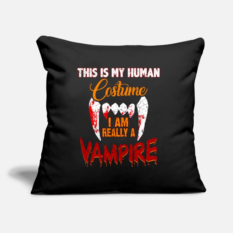 Funny Vampire Sofa pillow with filling 45cm x 45cm