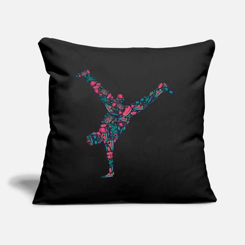 Breakdance Breakdancer Breakdancing Sofa pillow with filling 45cm x 45cm