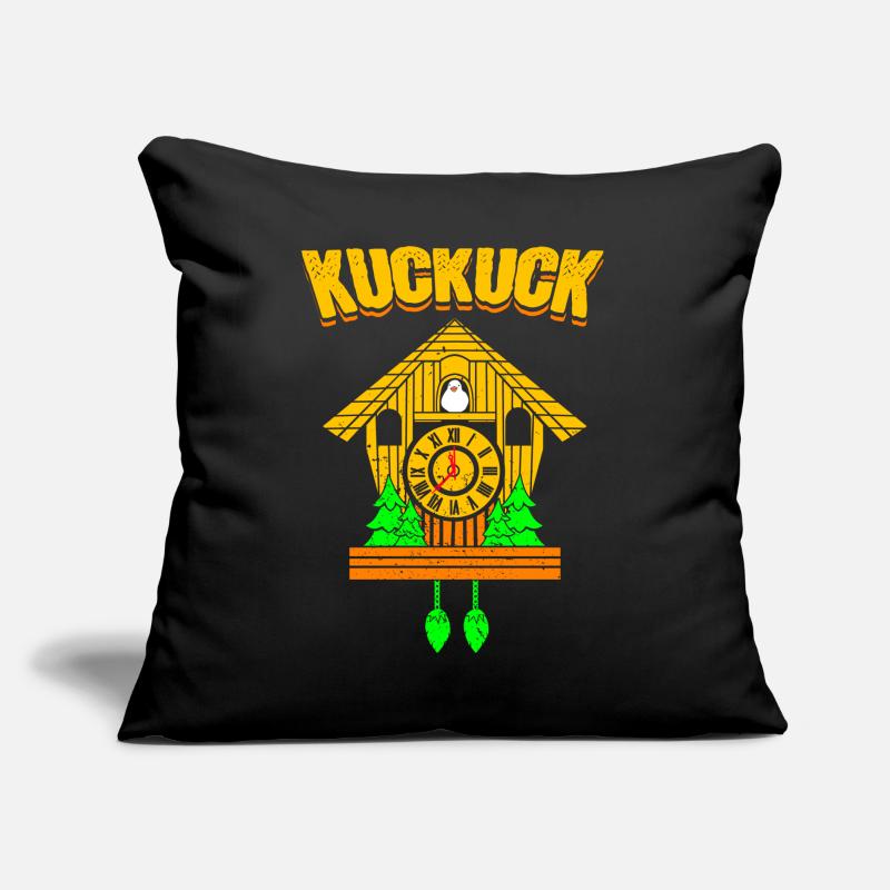 Cuckoo Clock Cuckoo Sofa pillow with filling 45cm x 45cm