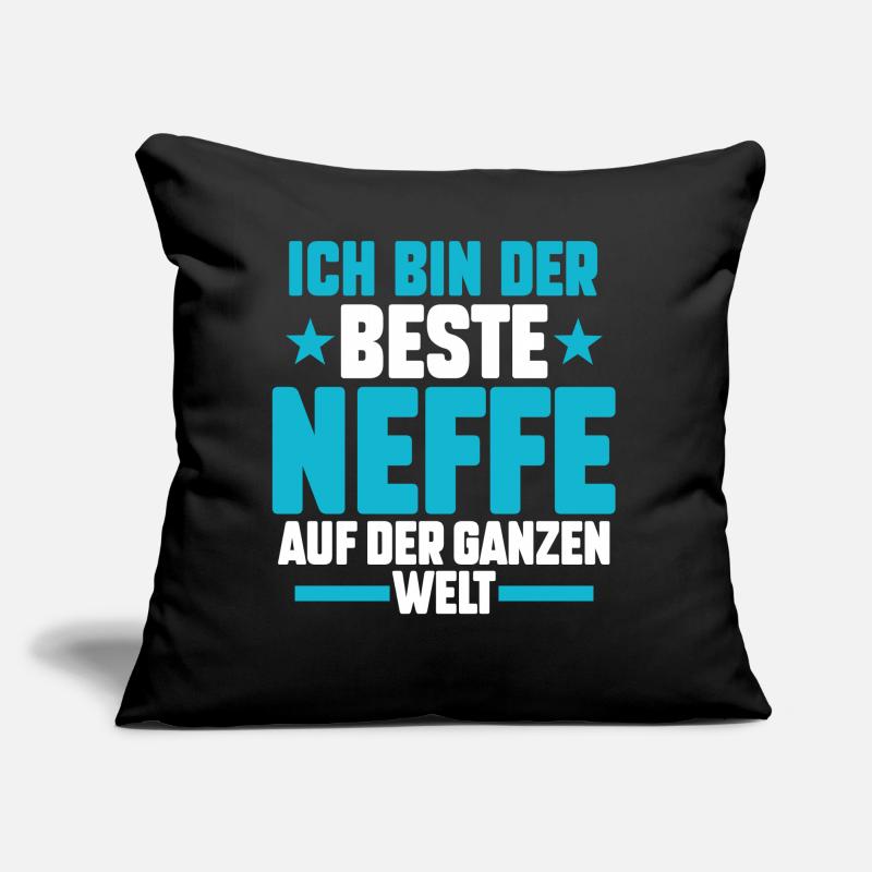 Bester Neffe der Welt Sofakissen mit Füllung 45 x 45 cm