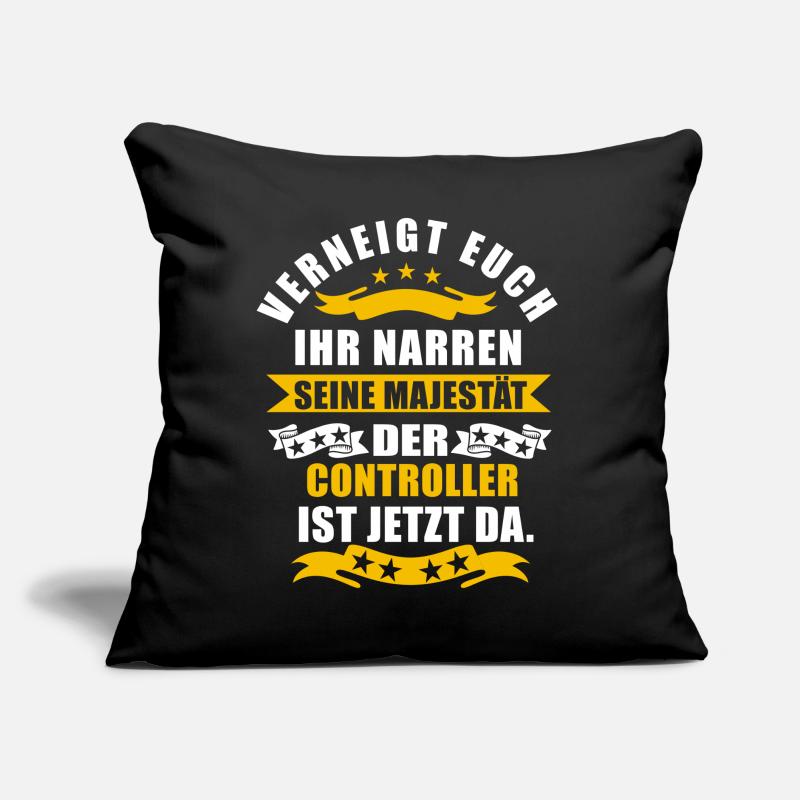 Lustige Controller Spruch Sofakissen mit Füllung 45 x 45 cm