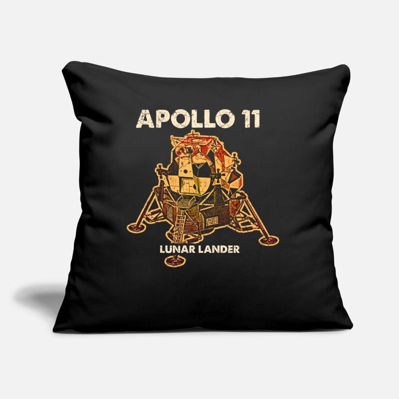 Module lunaire Apollo Coussin et housse de 45 x 45 cm