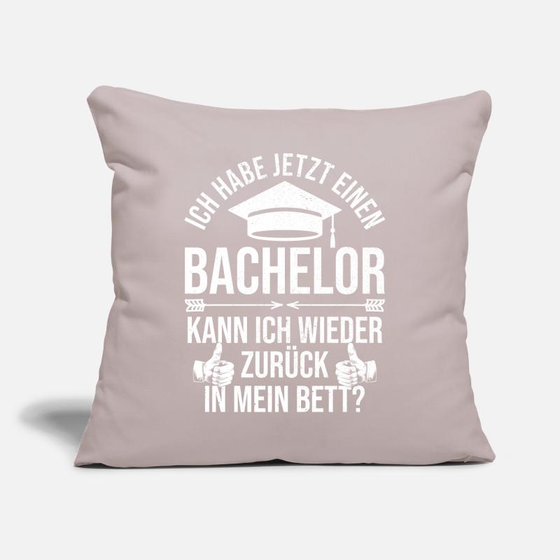 Bachelor Abschluss Absolvent BWL Student Studium Sofakissen mit Füllung 45 x 45 cm