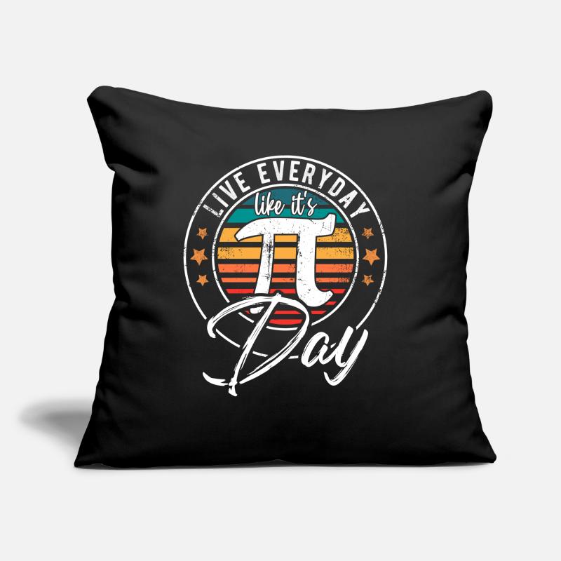 Pi Day Math Teacher Nerd Algebra Pi Geschenkidee Sofakissen mit Füllung 45 x 45 cm
