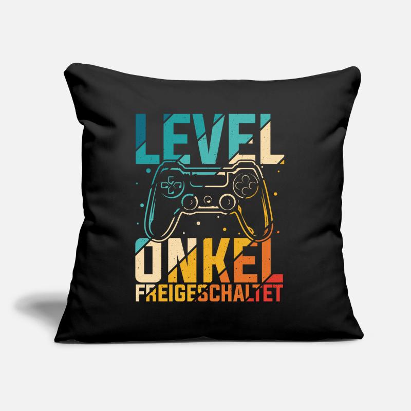 Werdender Onkel Sofakissen mit Füllung 45 x 45 cm